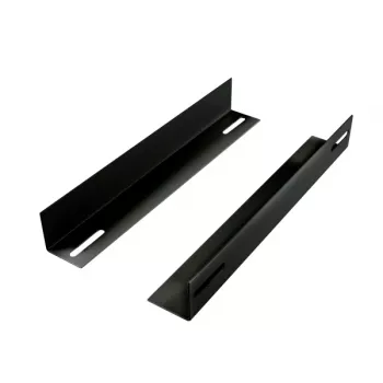 ALLNET 19-Zoll Wandgehäuse-Montageschiene L-Winkel Tiefe 325 mm Schwarz für SMB66xx Serie