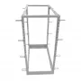 ALLNET ALL-SW4POST42GRAY 42U 19-Zoll 4-Post Open Frame Rack-Gehäuse - Grau (RAL 7035)