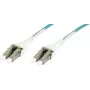 Synergy21 15m LC-LC OM3 Duplex Fiber Optic Patch Cable, 50/125µm, Blue/White