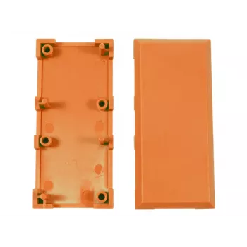 ALLNET ALL-BRICK-0360 Elektrogehäuse Orange 110x110x60mm IP65 ABS