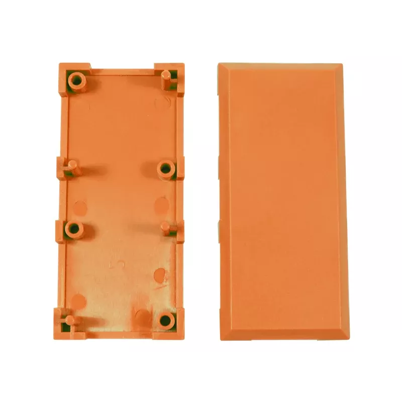 ALLNET ALL-BRICK-0360 Elektrogehäuse Orange 110x110x60mm IP65 ABS