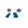 ALLNET Aluminium-Kühlkörper-Set 2 Stück mit Wärmeleitkleber Universal für Raspberry Pi FriendlyElec