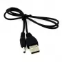 ALLNET USB Typ A auf DC-Adapter 3,5 mm, Länge 1 m, AWG19