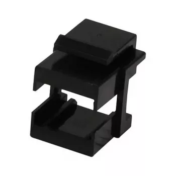Synergy 21 S215479 Keystone-Modulhalter für LC-LWL-Kupplungen, Schwarz