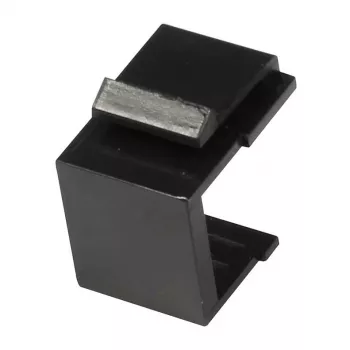 Synergy 21 Keystone Module Blank Plug Schwarz