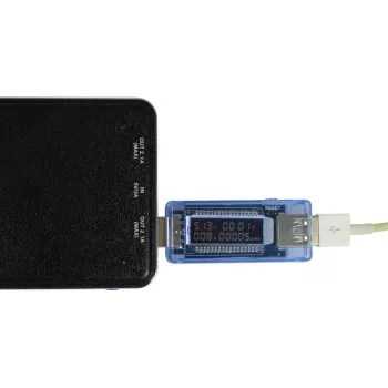 ALLNET USB OLED Power Meter/Voltmeter ALL-USB-PM2 - Digital/Data - Power Supply (ALL-USB-PM2-OLED)