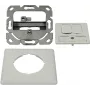 Synergy 21 Keystone Modulträger Unterputzdose für 2x TP-Modul, Reinweiß, designkompatibel UAE (S216359)