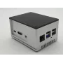 ALLNET Rock Pi Aluminium Case ecoPI PRO HP Silver (RockPi_GH_PROHP_SV)