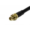 ALLNET Antennenkabel LMR-195 SMA-Buchse auf Fakra-Buchse Waterblue Keycode Z 10cm