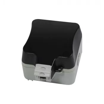 Synergy 21 Keystone-Modulgehäuse Aufputz IP66 mit Vorhängeschlossöse, Lichtgrau (RAL 7035) - S216381