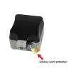 Synergy 21 Keystone-Modulgehäuse Aufputz IP66 mit Vorhängeschlossöse, Lichtgrau (RAL 7035) - S216381