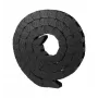 ALLNET 4duino 3D Towlines Kabel-Schleppkette 10mm x 10mm Innenmaß, 1m, Schwarz, Schnellverschluss (ALLTow12mm)