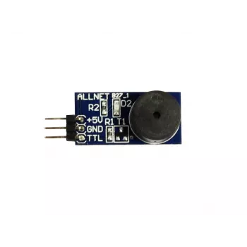 ALLNET 4duino Buzzer-Modul (Aktiver Buzzer, 3,3-5V, Digital I/O, 3-Pin)