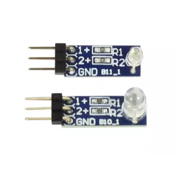 ALLNET 4duino Zweifarbiges LED-Modul (Rot/Grün) - 5mm Bi-Color Digital-LED für Arduino, Raspberry Pi
