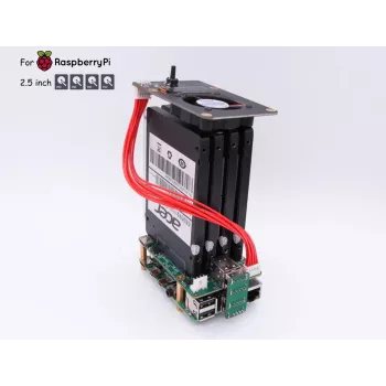ALLNET SATA NAS HAT Top Board Erweiterungsmodul für Raspberry Pi