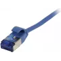 Synergy 21 Patchkabel RJ45, CAT6A 500MHz, 7,5m, Blau, U/FTP, Slimline Rund d=3,8mm, TPE (Superflex), AWG32