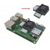 ALLNET Rock Pi 4C+ Heatsink Set (Rock4C+Heat-Set) - Passives Kühlset für Radxa Rock Pi 4C Plus