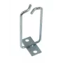 ALLNET ALL-S0001004 Einzelne 19-Zoll-Kabelhalterung B40xT80mm, Mitte, vorne offen