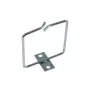 ALLNET ALL-S0001007 Einzelne 19-Zoll-Kabelhalterung B80xT80mm, Mitte, vorne offen