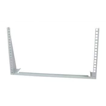 ALLNET SMW Series 19 inch Wandgehäuse 4U 276mm Tiefe Lichtgrau (RAL 7035) mit Sicherheitsglastür