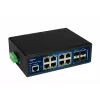 ALLNET ALL-SGI8112PM-BT Industrial Full Managed Layer2+ Gigabit Ethernet PoE++ Switch, 12-Port, 8x PoE++ (240W Budget)