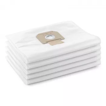 Kärcher 6.907-361.0 Vliesfiltertüten für NT 40/1, NT 45/1, NT 55/1, 5 Stück