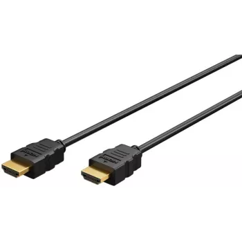 Goobay HDMI 2.0 Kabel mit Ethernet 4K 60Hz 7,5 m Schwarz