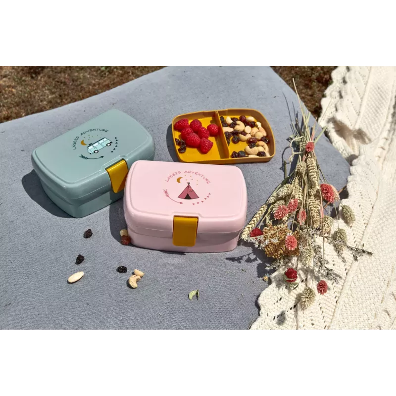 Lassig Lunchbox Adventure Bus mit Trennfach