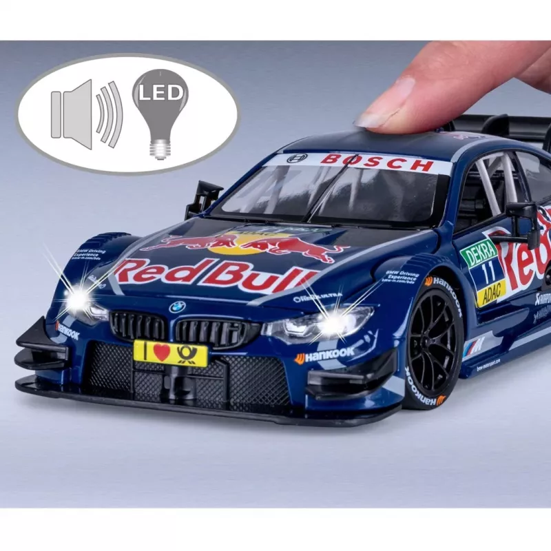 JAMARA BMW M4 DTM 1:24 blaues ferngesteuertes Auto, 3+