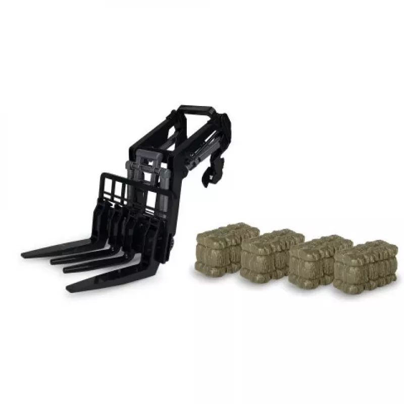 Jamara Frontlader mit Gabel und 4 Heuballen für RC-Traktor (423286)