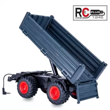 Jamara Kipper-Anhänger Anthrazit für RC-Traktor MB-trac 1000 1:24S (423265)