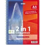 STYLEX 2-in-1 College Block DIN A4 Liniert und Kariert