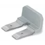 WAGO 285-495 Isolierte Brücke Grau 2-polig 10 mm Teilung 1000 V 125 A