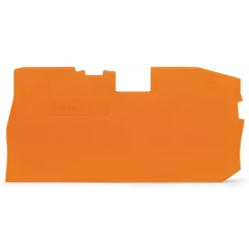 WAGO 2016-7192 Abdeckplatte für Reihenklemmen - Orange - 1 mm - 69 mm - 38 mm - 2,42 g