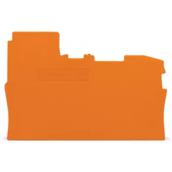 WAGO 2002-7192 Abschluss- und Zwischenplatte, 0,8 mm, Orange