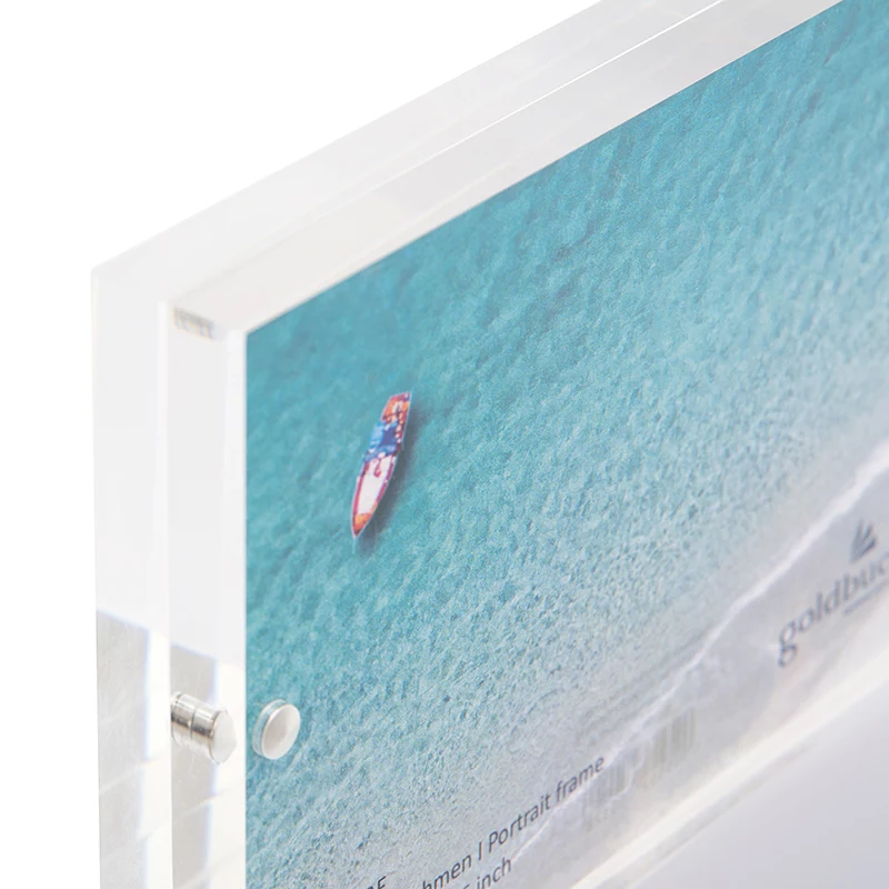 Goldbuch Pure Acrylic Glass Picture Frame 10x15 cm Transparent Portrait