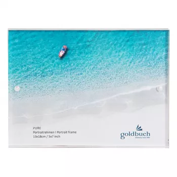 Goldbuch Pure Acrylglas Transparenter Einzelbilderrahmen 13 x 18 cm Rechteckig 180 mm