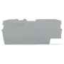 WAGO 2002-1691 Trennplatte, grau, 1 mm Dicke, TOPJOB S