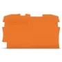 WAGO 2000-1292 Abschluss- und Zwischenplatte, orange