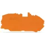 WAGO 2016-7692 Endplatte, orange, 1 mm, 84,5 mm, 41,7 mm, 3,11 g