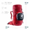 Deuter Futura Pro 32 Wanderrucksack - Cherry/Masala