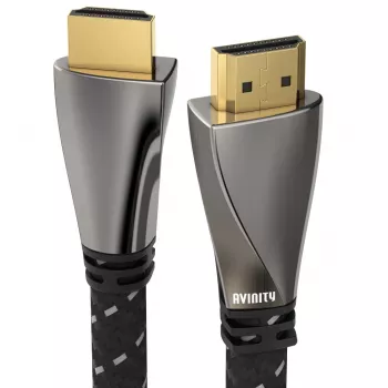 HAMA Avinity HDMI-Kabel mit Ethernet - 1 m, Schwarz