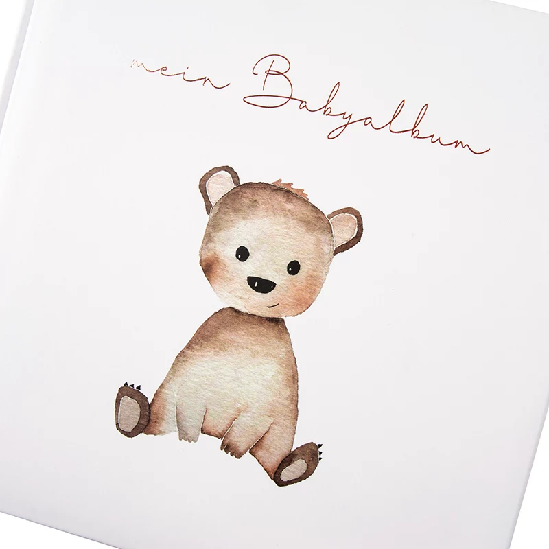 Goldbuch Teddy Bear 25x25 60 White Pages Photo Album 24458