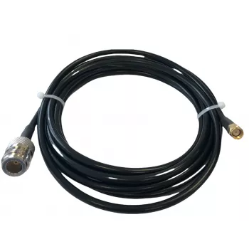 ALLNET Antennenkabel LMR-195 R-SMA Stecker auf N-Type Buchse 300 cm (ANT-CAB-RSMA-N-f-300)