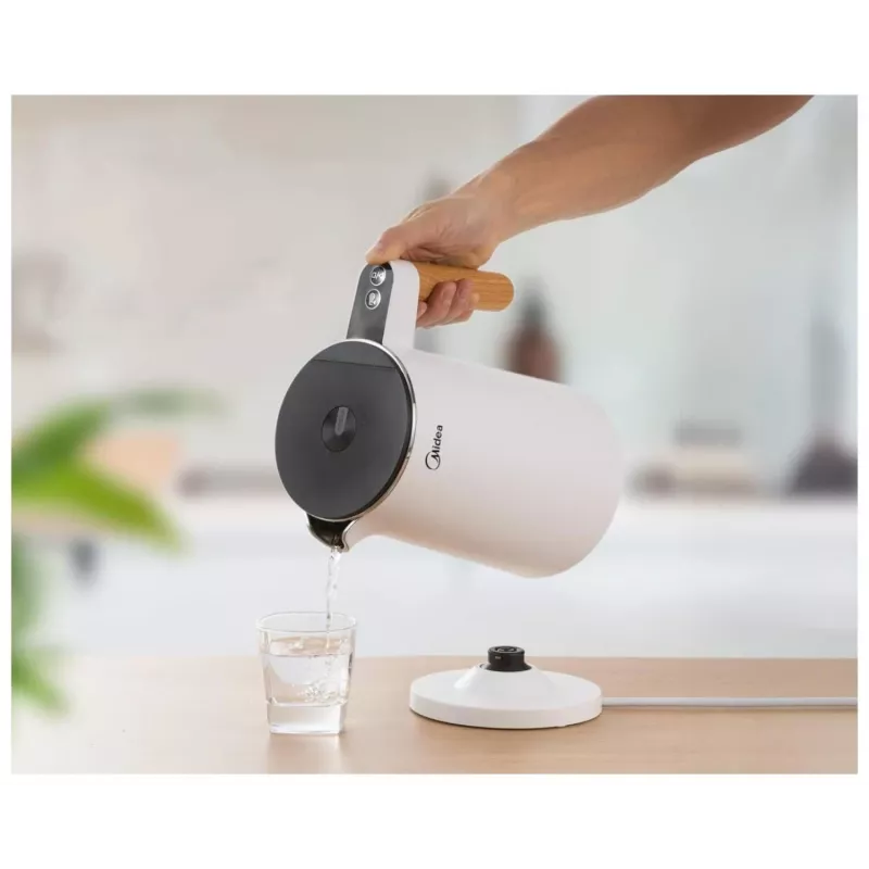 Midea MK-HE1533 Weißer Wasserkocher 1,5L 2200W