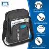 PEDEA Tablet Umhängetasche URBAN compact 25,8 cm (10,2 inch), Grau