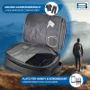 PEDEA Clutch Notebook Rucksack 15,6 inch (39,6 cm) - Schwarz