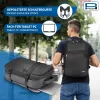 PEDEA Clutch Notebook Rucksack 15,6 inch (39,6 cm) - Schwarz