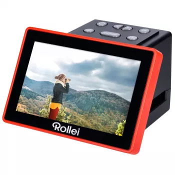 Rollei DF-S 1300 SE Digitaler Filmscanner – Schwarz – USB Type-C