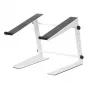 Adam Hall SLT001EW Laptop-Ständer - Weiß - Stahl - 225 mm - 250 mm - 340 mm